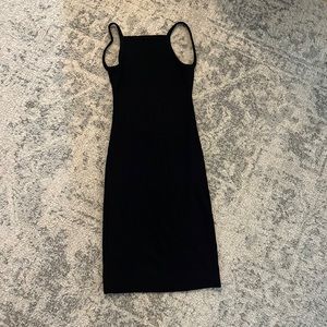 Aritzia community backless dress